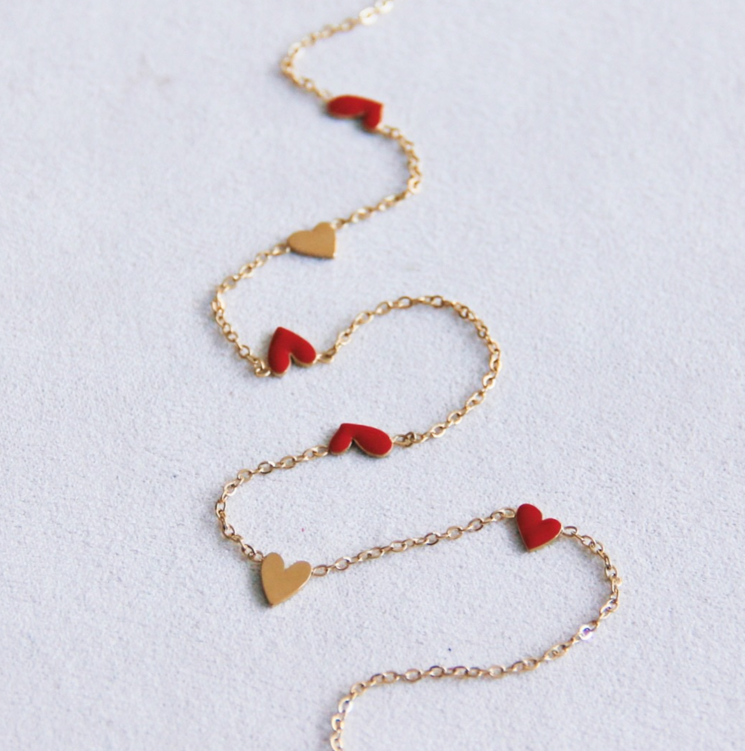 Collier AMOUR Rouge